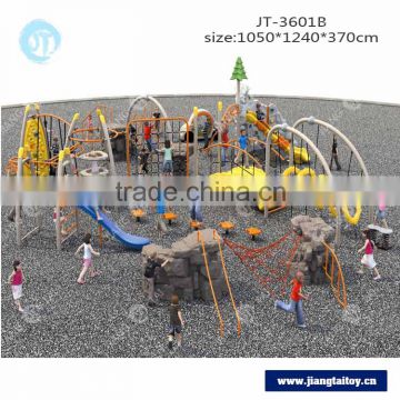 JT-3601B slide & climb sport game kids outdoor obstacle course equipment outdoor exercise equipment