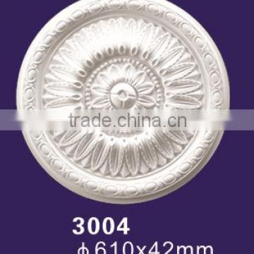 OEM support PU ceiling medallions for roof decor