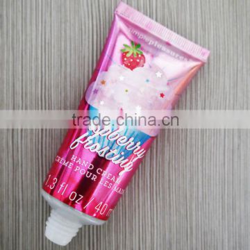 New 40ml plastic tube for cosmetic packaging