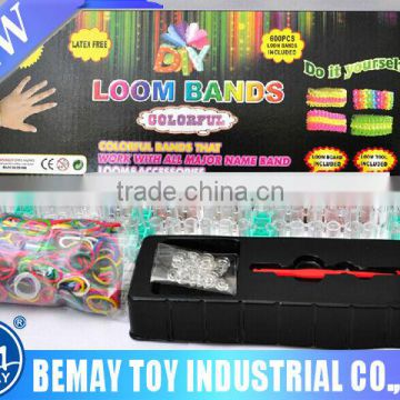 Cheap Rubber Band silicone diy loom band woven bracelet