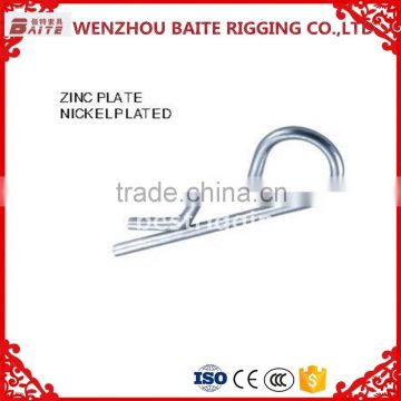 HARDWARE RIGGING ZINC PLATED R TYPE HAIR PIN