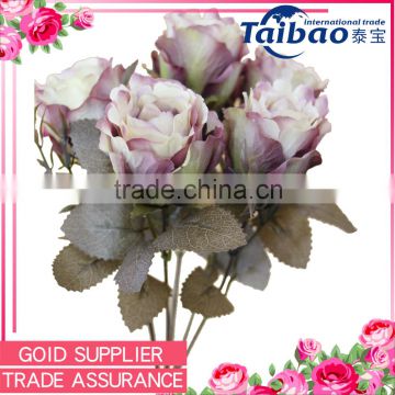 7heads 40cm artificial silk rose flower decoration office decoration rose flower                        
                                                Quality Choice