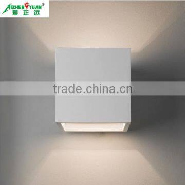 indoor 2x3W Cube led wall lamp/wall lighting fixture