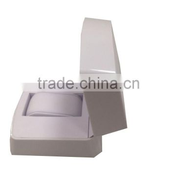 Factory Price White Single Plastic Wrist Watch Box