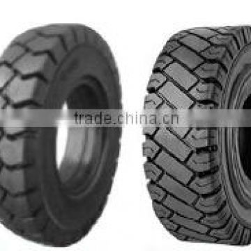 ISO9001 Certification and Solid tyres/ tires Tire Design 250-15/7.0 XZ08 forklift solid tyres