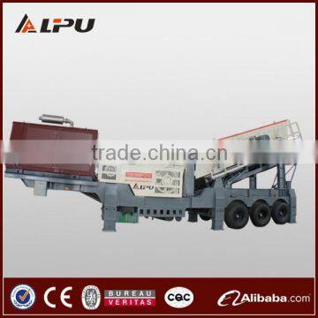 Hot Mobile Cone Crusher Plant for Stone Crushing Line