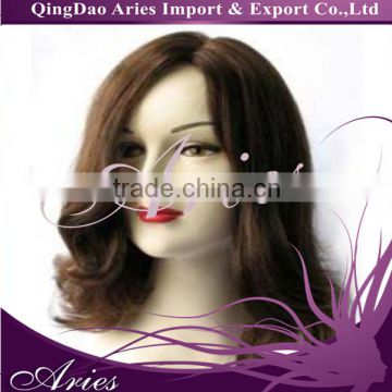 Layer style jewish wig European Hair silk top wig kosher wigs