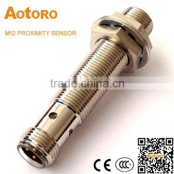 m12 TRC12-2DO flush electric switch alibaba supplier inductive sensor for metal detection