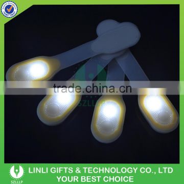Hand Free LED Lighting Flashing Silicone Magnetic Light, CIip On Clothe Magnetic Light