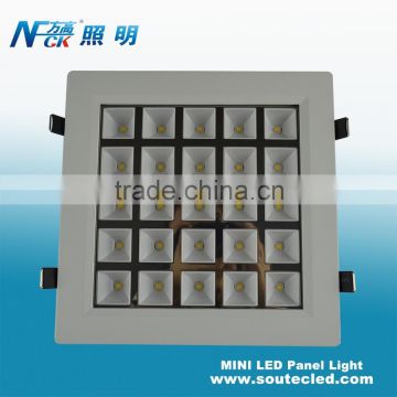 Indoor 25W ultra slim led panel light 5x5 high power panel light wholesale price led panel light factory