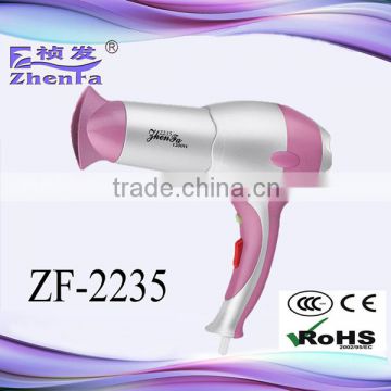 High quality hair dryer household hairdryer blower with 1000 watt ZF-2235