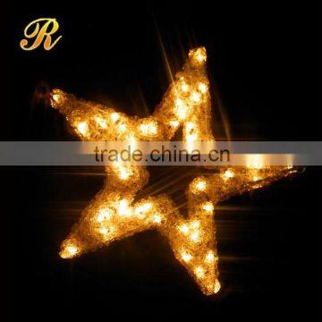 Grow star shape led christmas lights