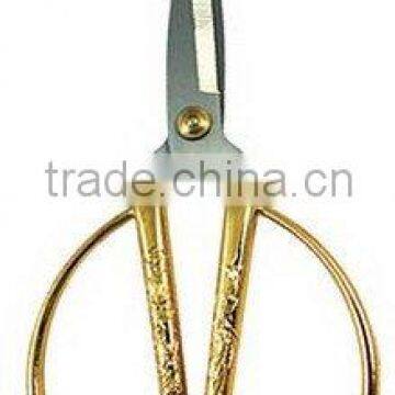 gold plated ribbon cutting ceremonial scissors