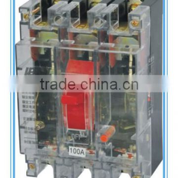 DZ10 100a 3 poles mccb Libaji electrical mccb circuit breaker