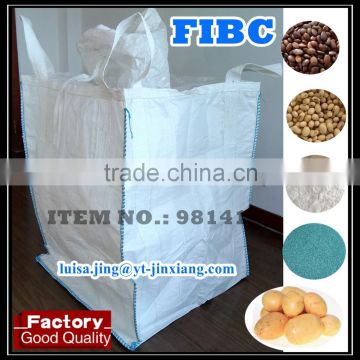 100% polypropylene 1 ton big bag FIBC bag manufacturer