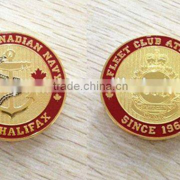 Die Struck Soft Enamel Coins, Medallions, commemorative coin for promotion