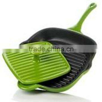 sell cast iron grill pan/cast iron cookware