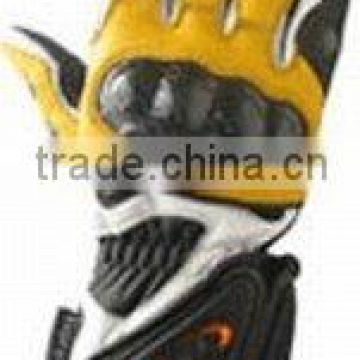 DL-1508 Leather Motorbike Gloves
