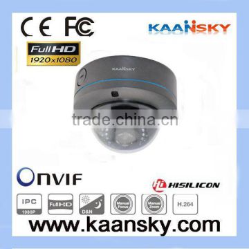 Vandleproof IR Dome H.264 IP camera support IE and Mobile Browser