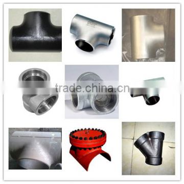 Forged High Pressure Pipe Fittings Equal Tee