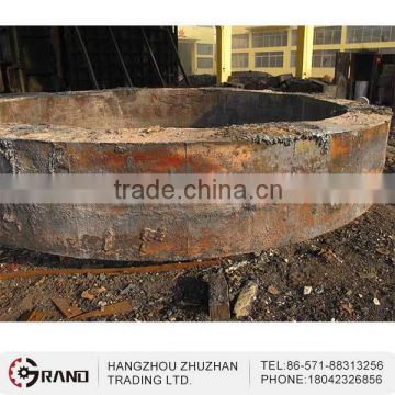 The Seamless Forged Rolled Ring Diameter 5.8 Meters Rough is 49 Tonnes