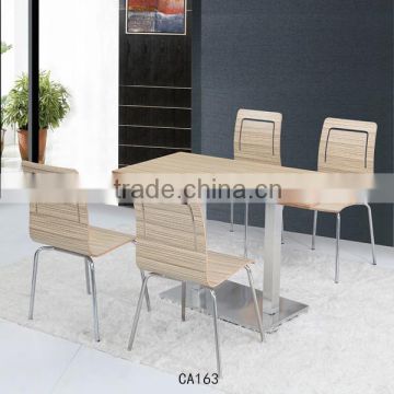 Wooden table chair Restaurant furniture Dinning table and chairs on sale CA163