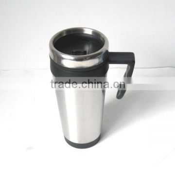 stainless steel plastic coffee mug