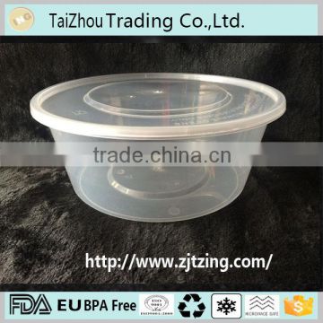 Safe Disposable Heat Resistant Pp Food Storage Container