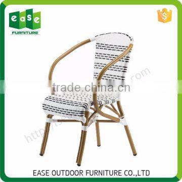 good quality made in China Solid Non-wood Aluminum commercial outdoor wicker arm chair