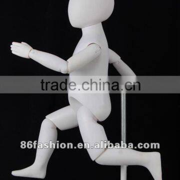 2016 fashion Movable joint plastic mannequin