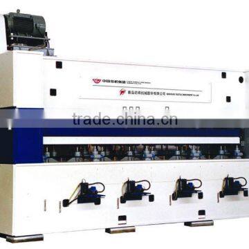 Tandem needle punching machine of textile machine