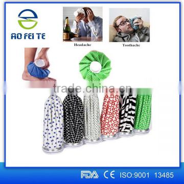 Wholesale Colourful Designs Medical Ice Bag Various Sizes Fabric Ice Pack