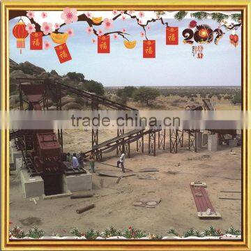 Jaw impact crusher plant Stone quarry project