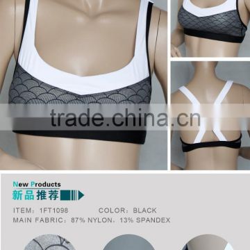 Wholesale fitness wear lady sports bra custom made yoga bra