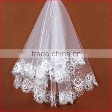 Beautiful Flower Elegant Bridal Veil