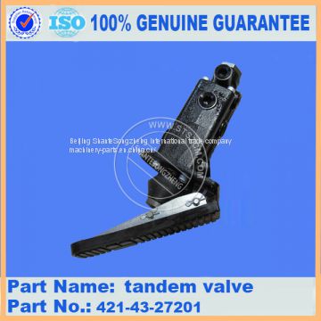 WA320-3 tandem valve 421-43-27201 from good supplier