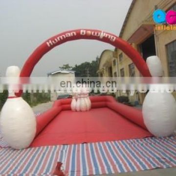 Outdoor playgames Inflatable bowling for kids n adults
