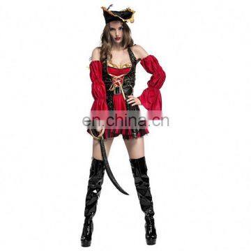 Wholesale Sexy Female Cosplay Pirate Costume Halloween Boutique Outfit