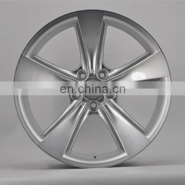 19 inch silver aluminum alloy wheel car wheel