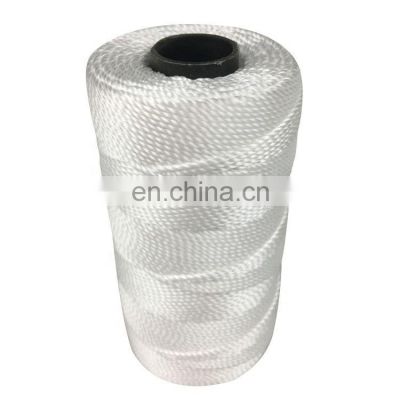 Spot goods high quality gold cup white  twisted fishing net twine rope