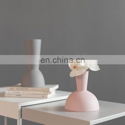 Professional ceramic porcelain white floor vase with high quality