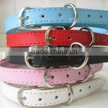 most popular products Pu Pet Collars dog collar cat collar for pet decoration