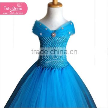 Kids Cinderella Sparkle Princess Costume | Girls Dress                        
                                                Quality Choice
