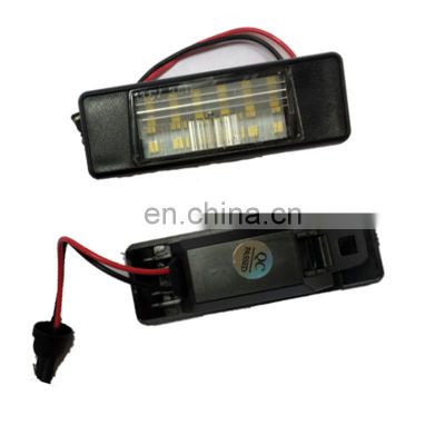 Car Styling LED License Plate Light Lamp For Nissan Qashqai Pathfinder R51 JUKE Primera P12 X-trail Auto accesories