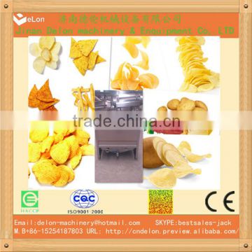 Small Scale fresh Potato chips factory machines CE