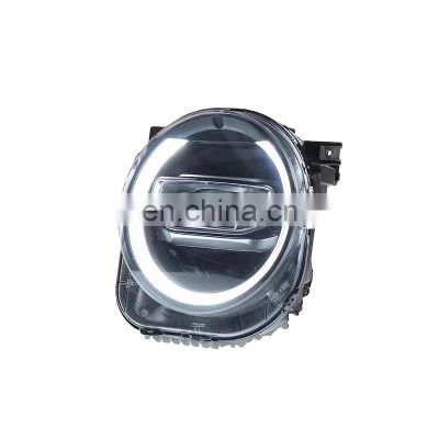 Modified high quality aftermarket full led headlamp headlight with a touch of blue function for Jeep Renegade head lamp  light