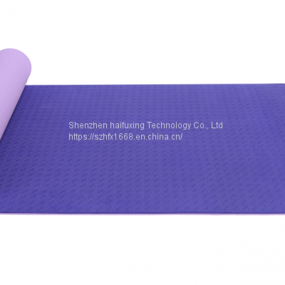 Environmental non-slip 6MM thick TPE Yoga Mat Wholesale