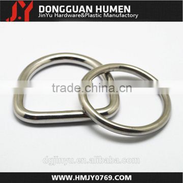 Hot sale stainless steel carabiner d-ring for luggage