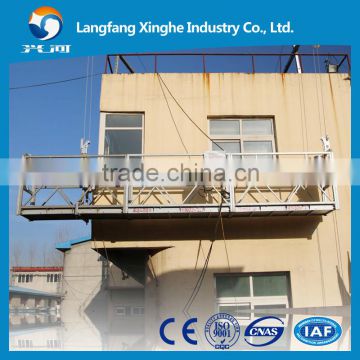 7.5m lifting plastering platform / construction lifting platform / window cleaning cradle system / suspended platform