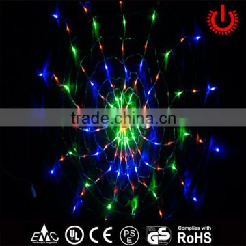 led christmas decorative round net lights